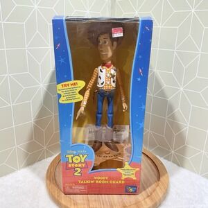 Vintage Talkin' Tude Woody Toy Story 2 1999 Mattel Figurine NEEDS BATTERIES